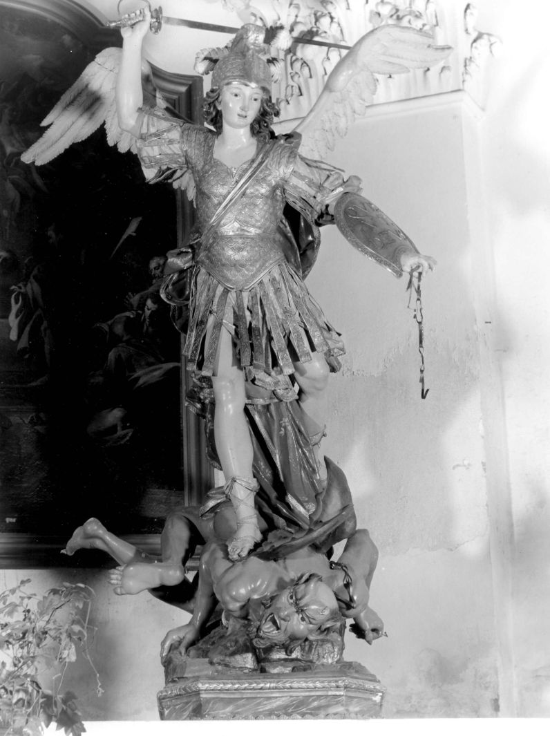 San Michele Arcangelo (statua) - bottega Italia meridionale (sec. XVIII)