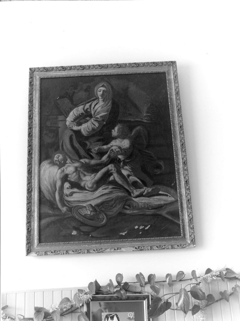 Cristo morto (dipinto) - ambito Italia meridionale (fine sec. XVIII)