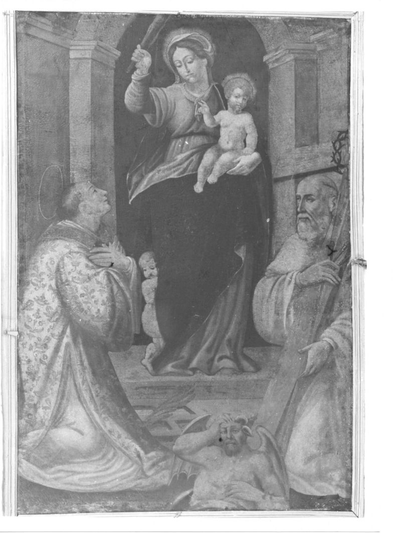 Madonna del Soccorso (dipinto) - ambito Italia meridionale (prima metà sec. XVII)