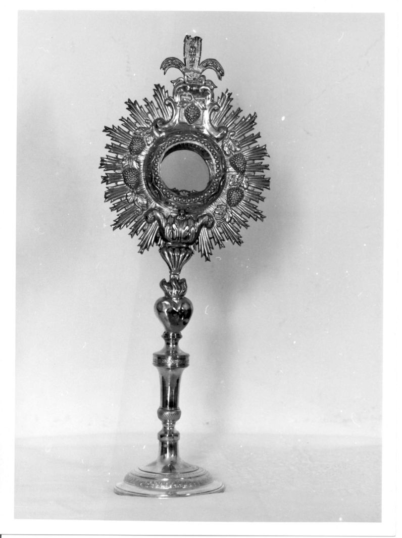 ostensorio - bottega napoletana (sec. XIX)