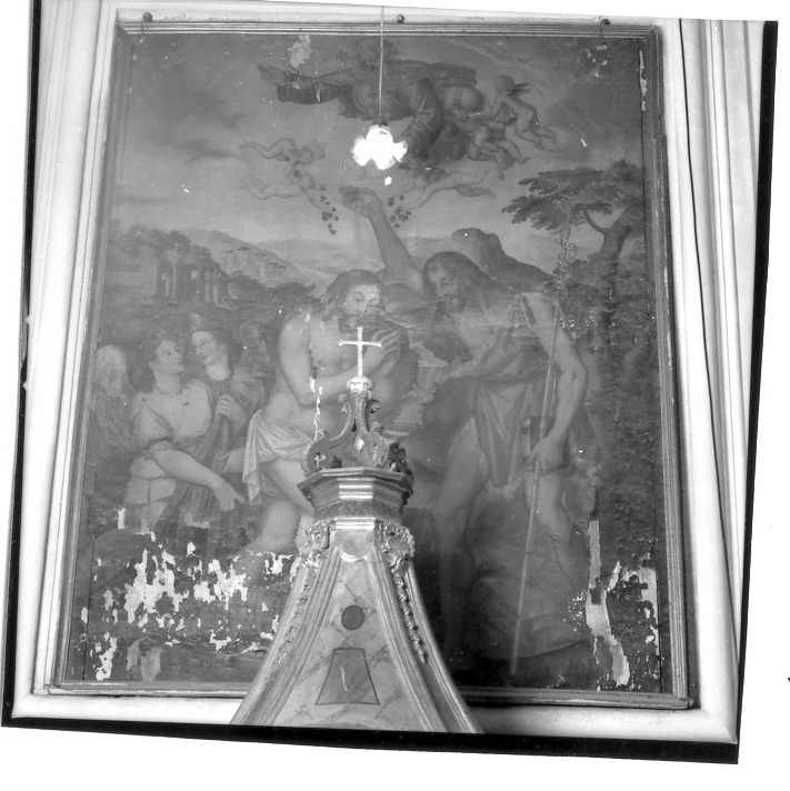 battesimo di Cristo (dipinto) - ambito napoletano (seconda metà sec. XVI)