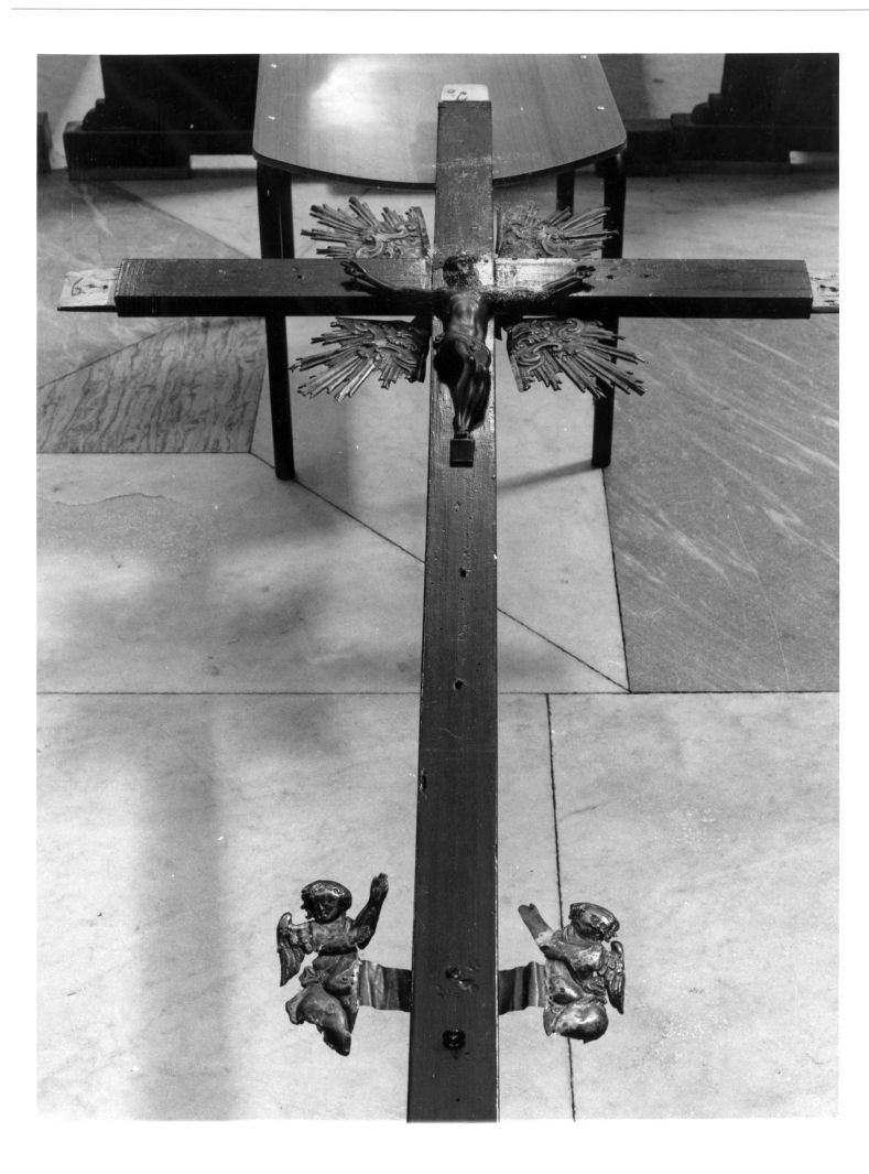 croce processionale - bottega napoletana (fine sec. XIX)