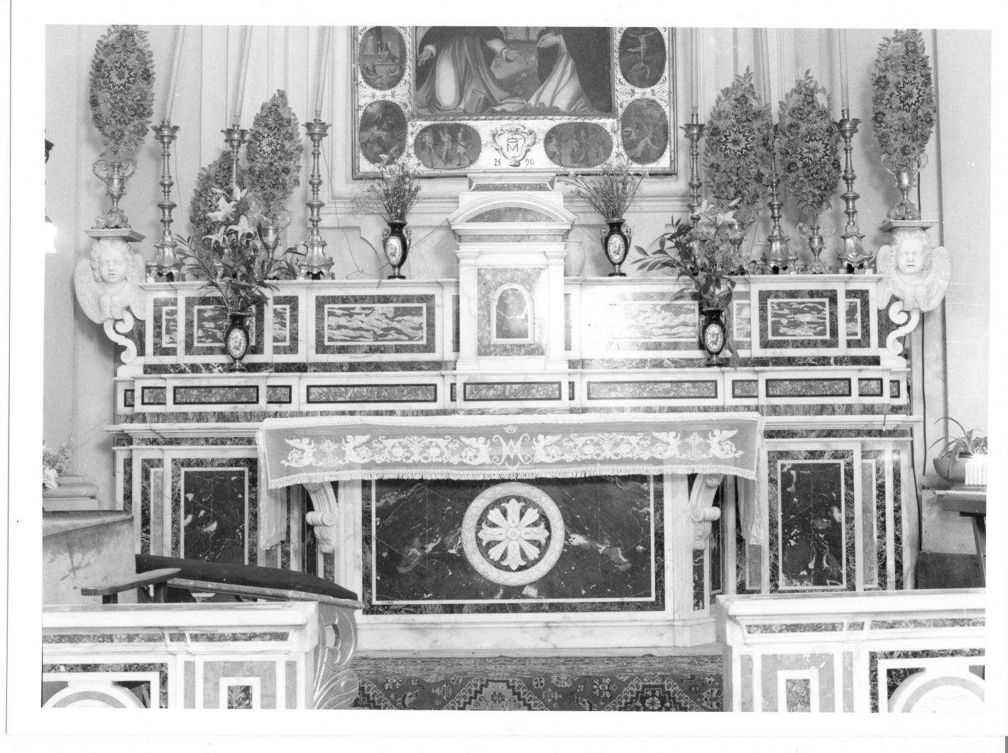 altare - bottega napoletana (seconda metà sec. XIX)