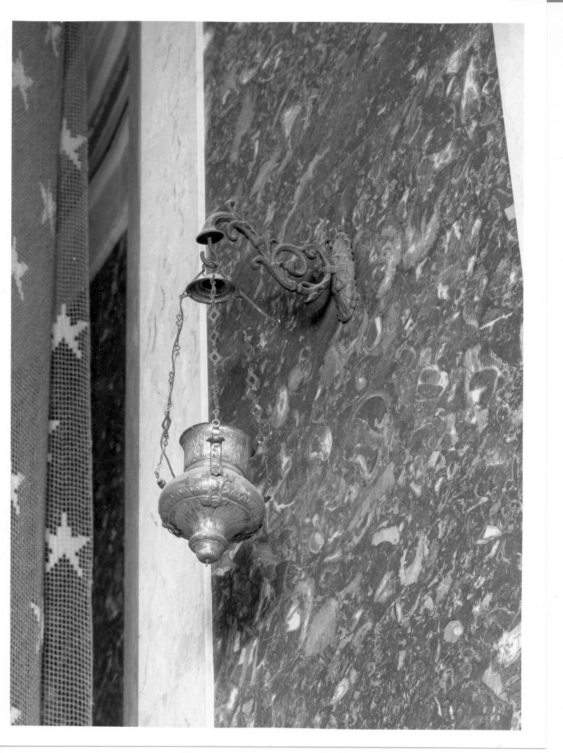 lampada del SS. Sacramento, serie - bottega napoletana (seconda metà sec. XVIII)