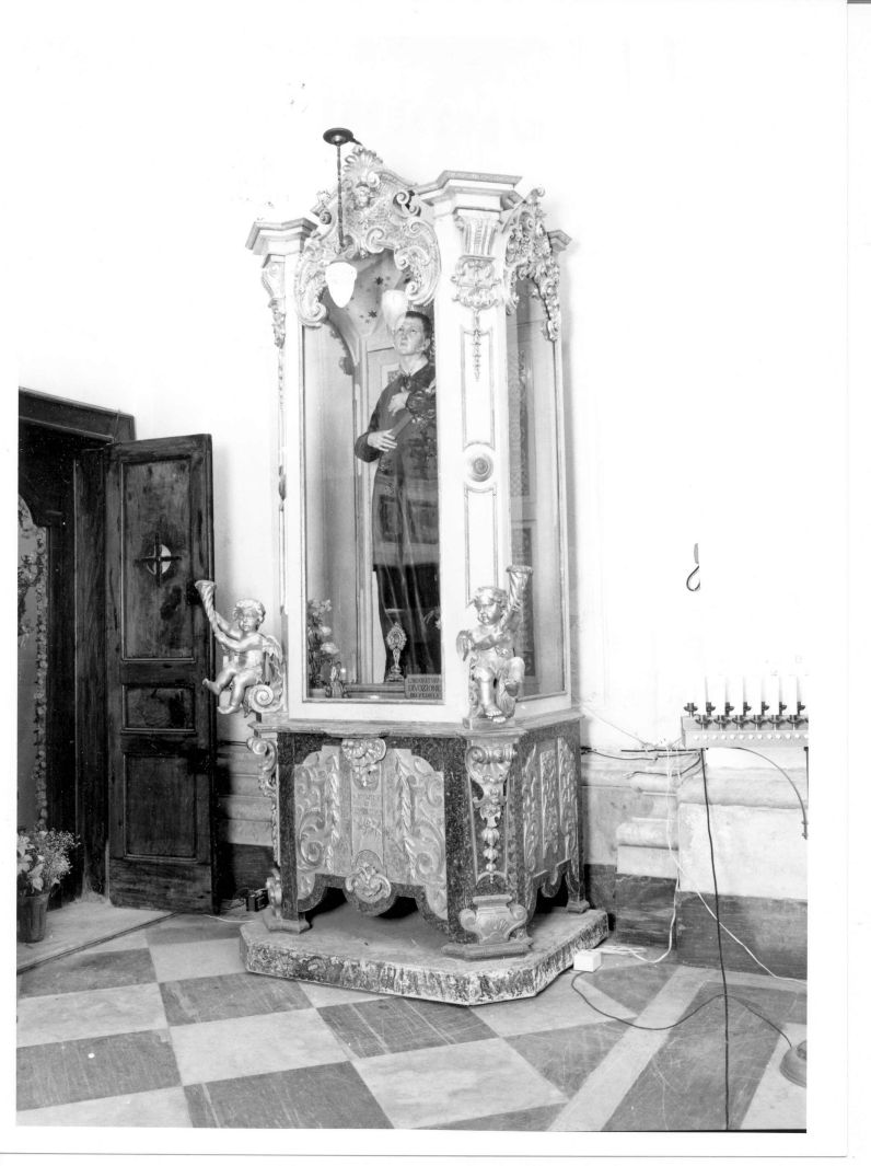 scarabattolo - bottega napoletana (fine sec. XIX)