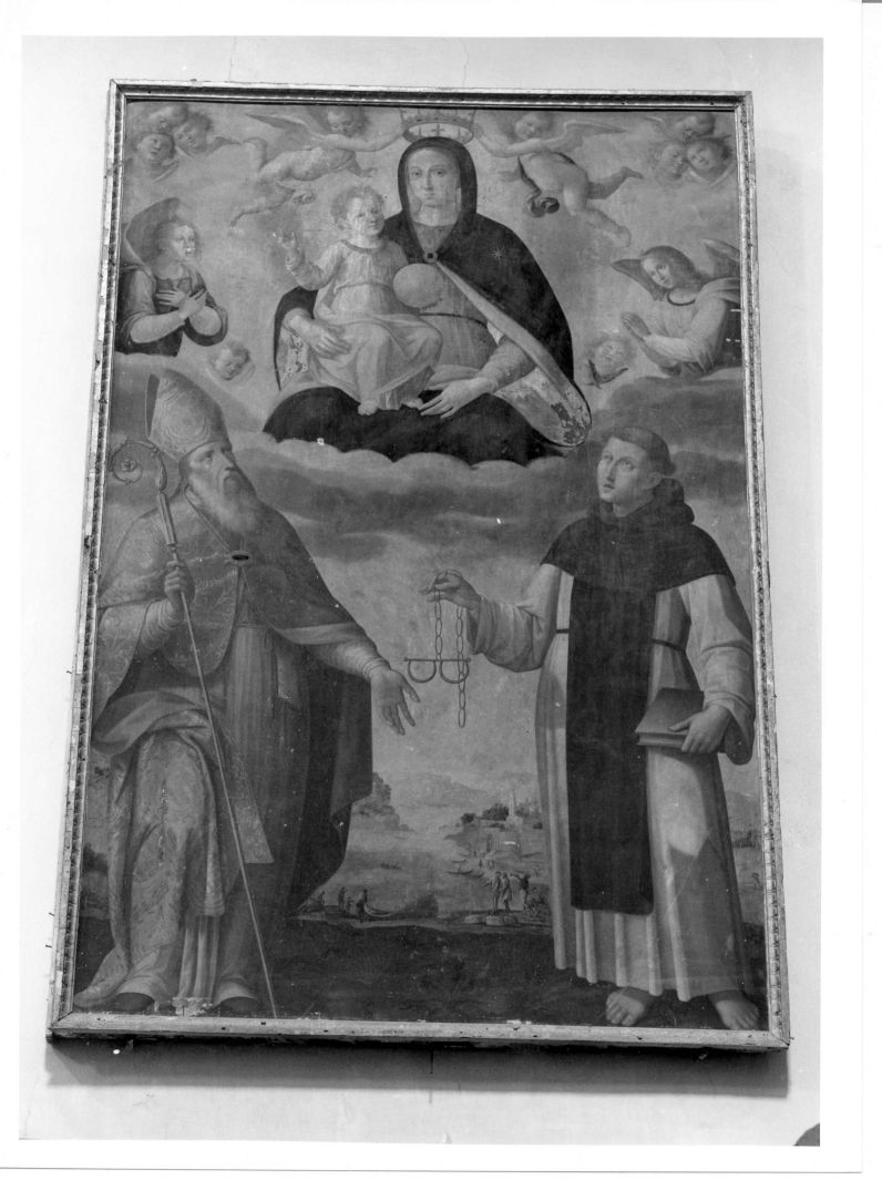 Madonna con Bambino e Santi (dipinto) - ambito napoletano (seconda metà sec. XVI)