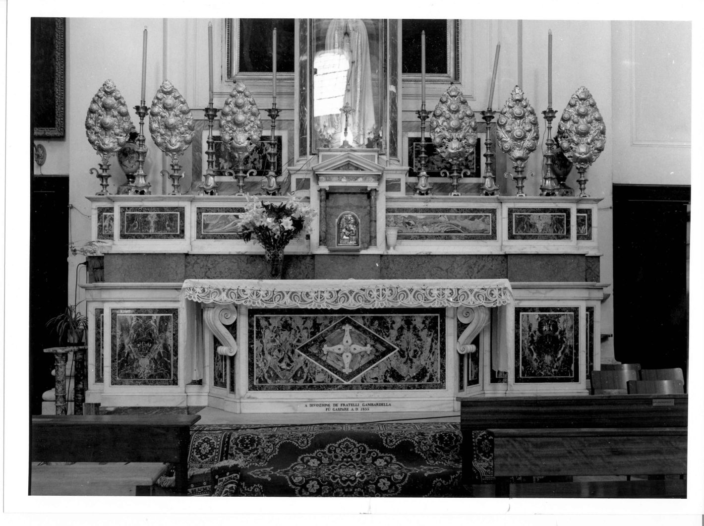 altare - bottega napoletana (prima metà sec. XIX)