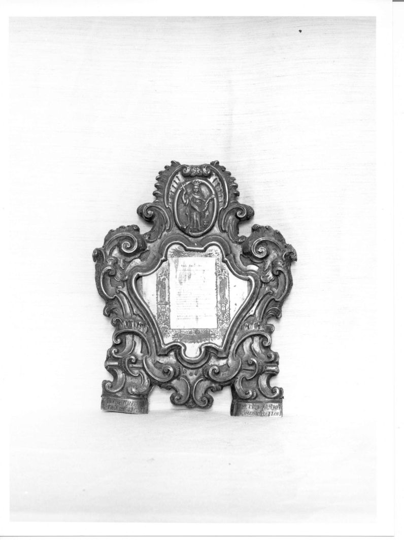 cartagloria, serie - bottega napoletana (seconda metà sec. XVIII)