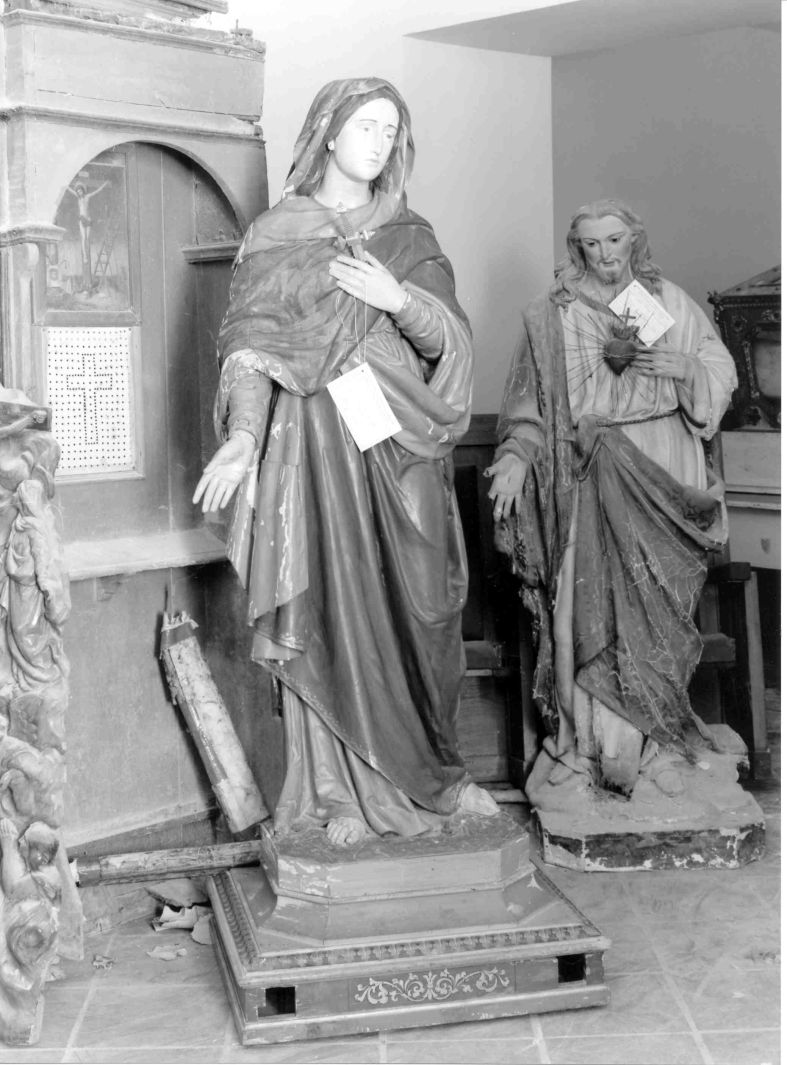 Madonna Addolorata (statua) - bottega campana (sec. XIX)