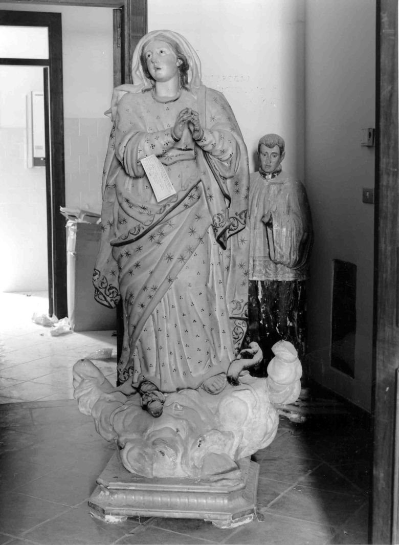 Madonna Immacolata (statua) - bottega campana (inizio sec. XIX)
