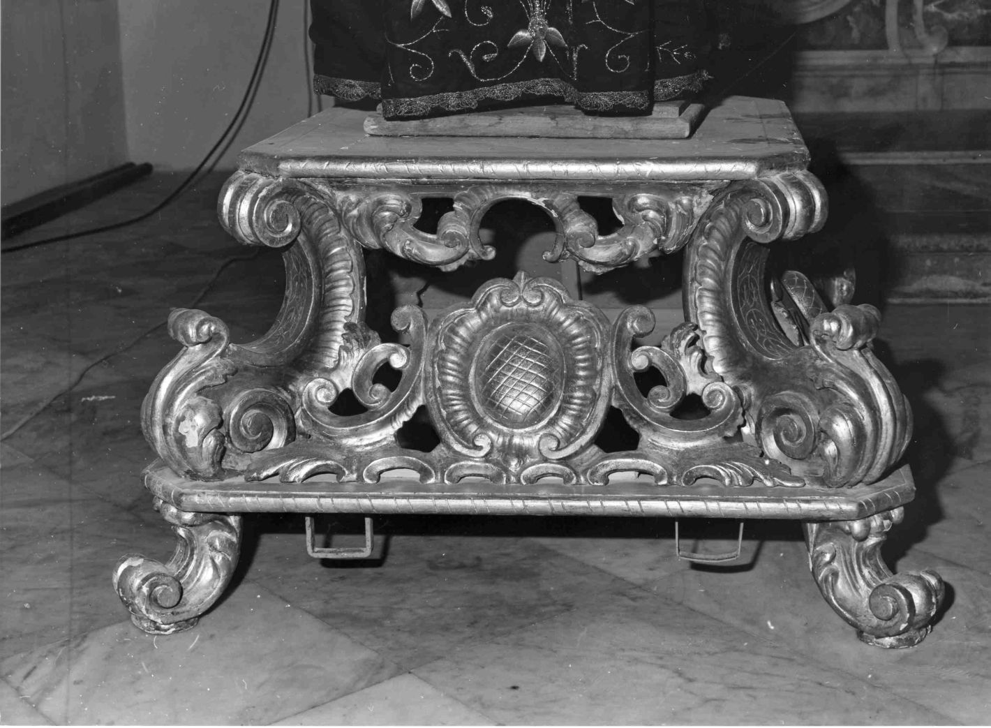 base processionale - bottega napoletana (seconda metà sec. XIX)