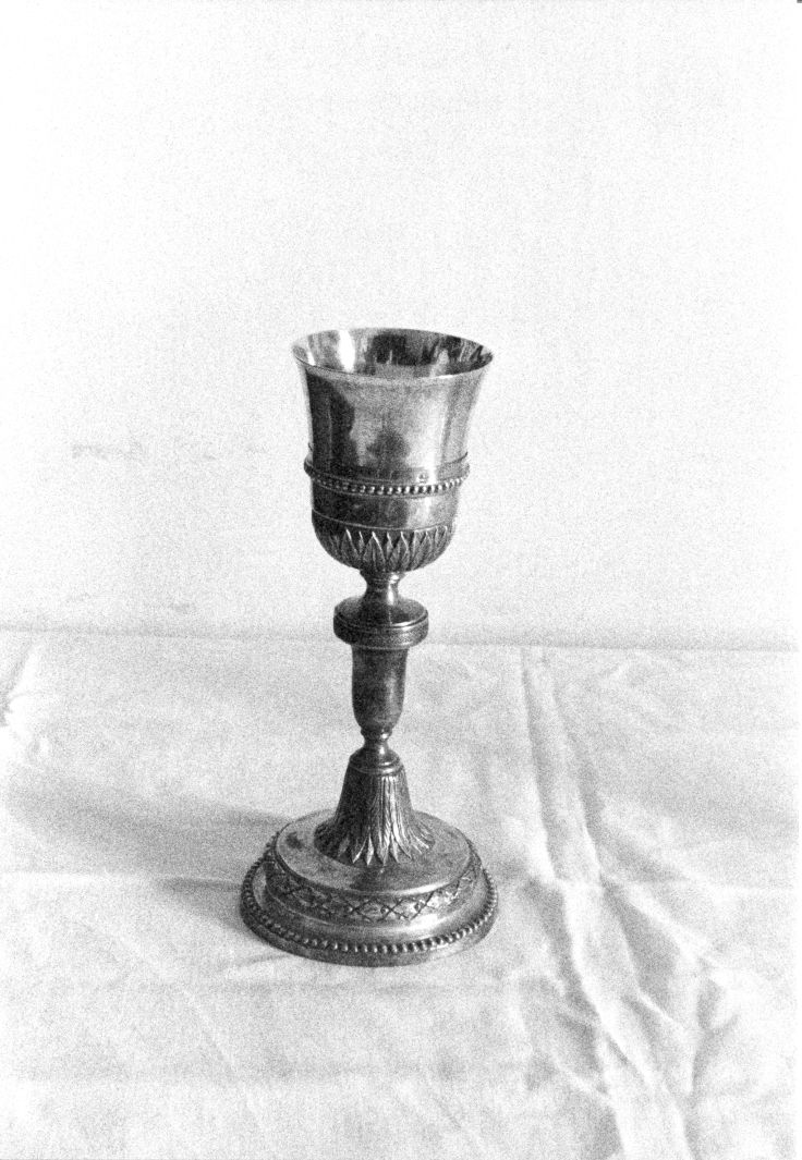 motivi decorativi vegetali (calice, opera isolata) - bottega campana (metà sec. XX)