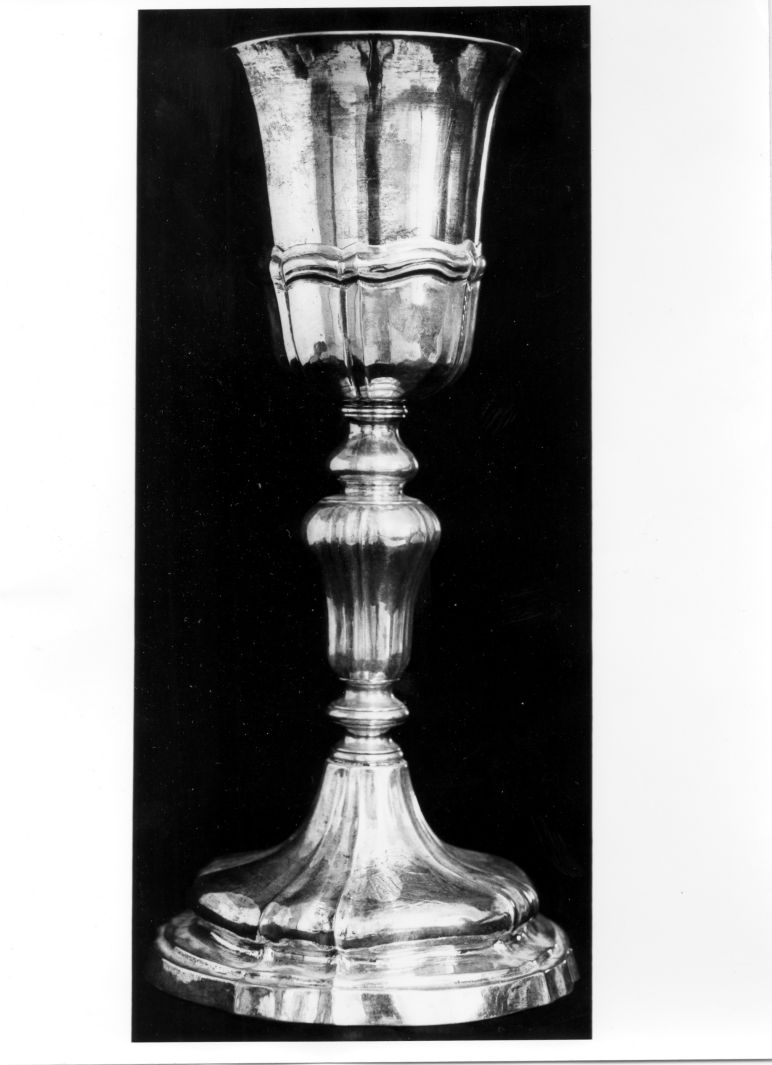 calice - bottega campana (seconda metà sec. XVIII)