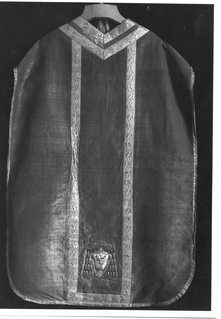 paramento liturgico - manifattura campana (prima metà sec. XIX)