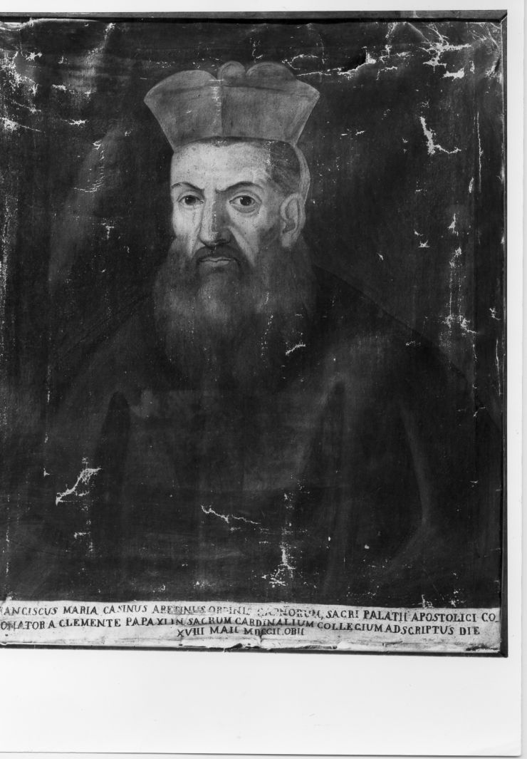 ritratto di ecclesiastico (dipinto) - ambito campano (ultimo quarto sec. XVIII)