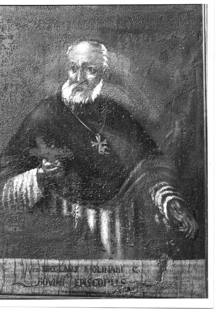 ritratto di ecclesiastico (dipinto) - ambito campano (seconda metà sec. XVIII)