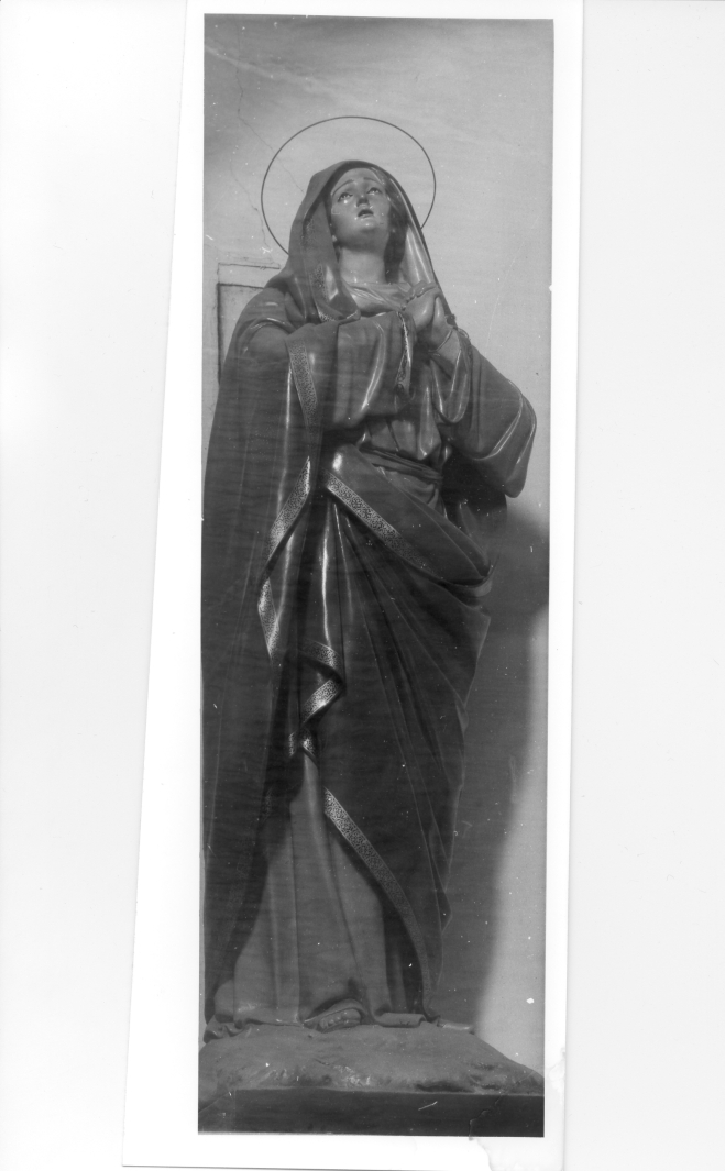 Madonna (statua) - bottega campana (fine sec. XIX)