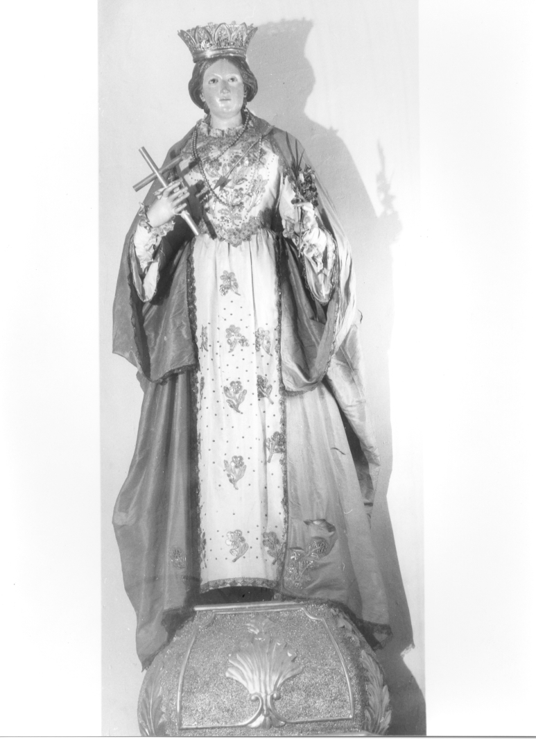 Santa Trofimena (manichino) - bottega campana (sec. XIX)