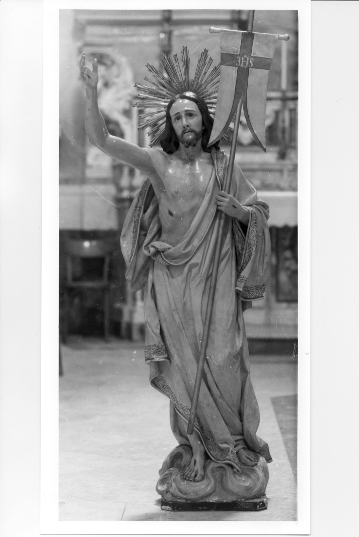 Cristo risorto (statua) - bottega campana (sec. XIX)