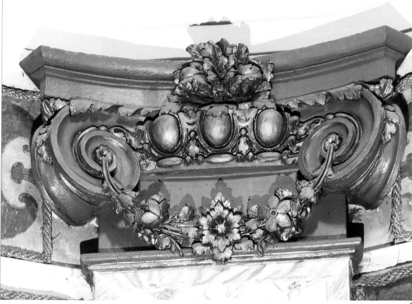 capitello composito - bottega campana (sec. XVIII)