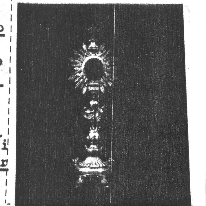 ostensorio - bottega campana (sec. XIX)