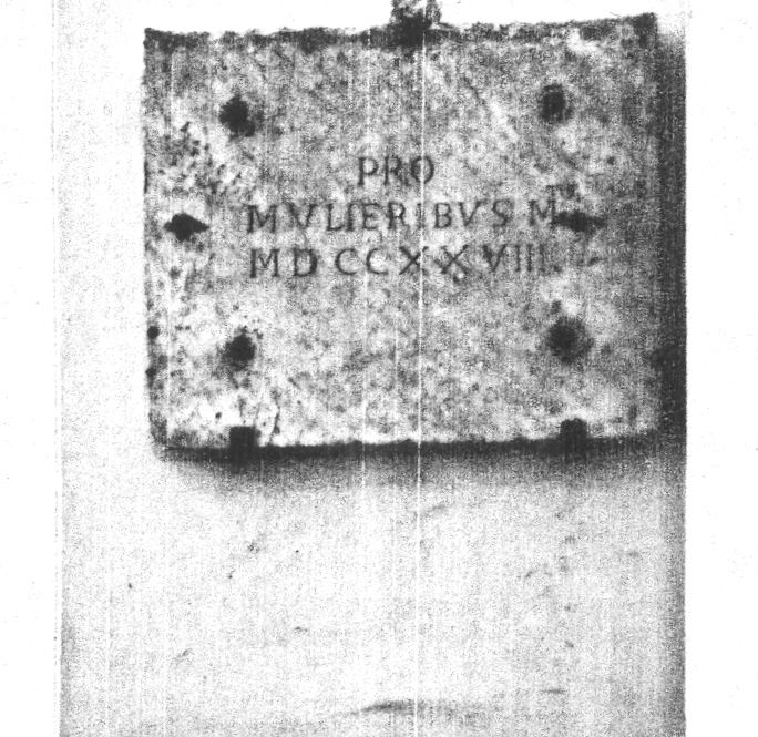 lastra tombale - bottega campana (sec. XVIII)