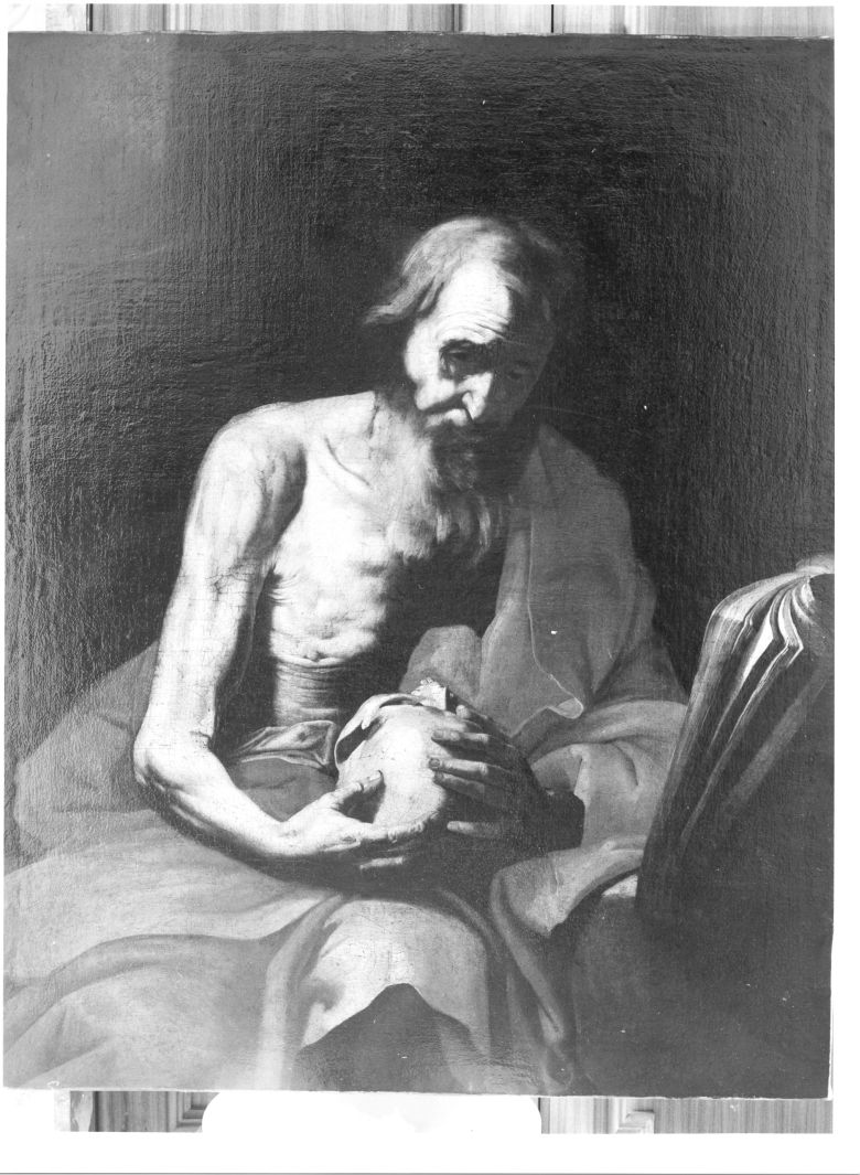 San Girolamo penitente (dipinto) - ambito campano (secondo quarto sec. XVII)