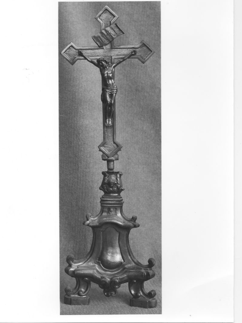 croce d'altare - bottega campana (secc. XVIII/ XIX)