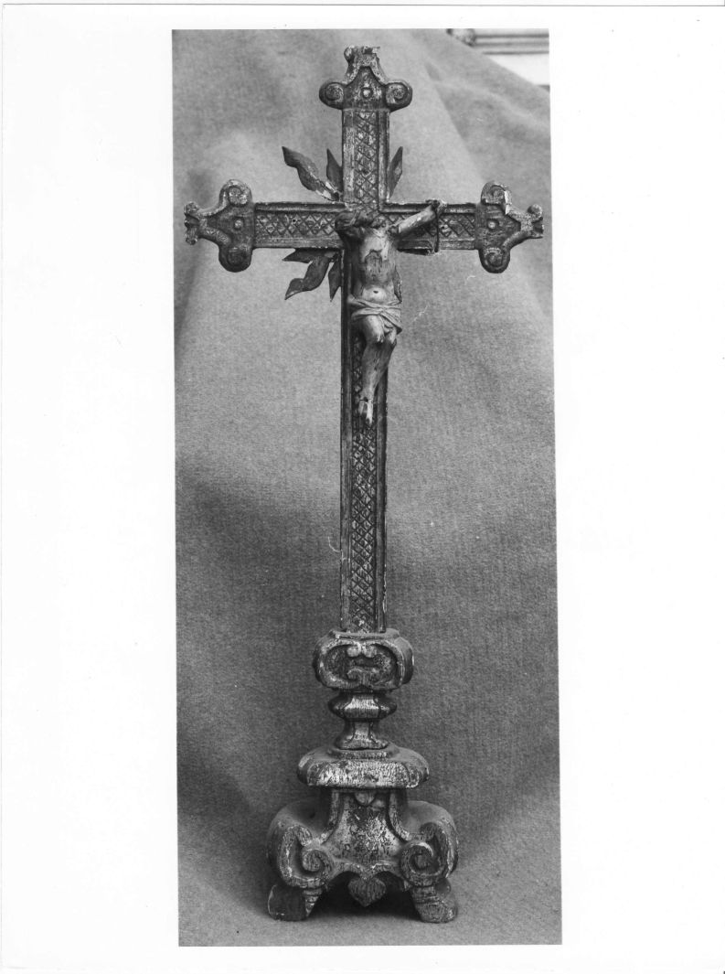 croce d'altare - bottega campana (sec. XVIII)