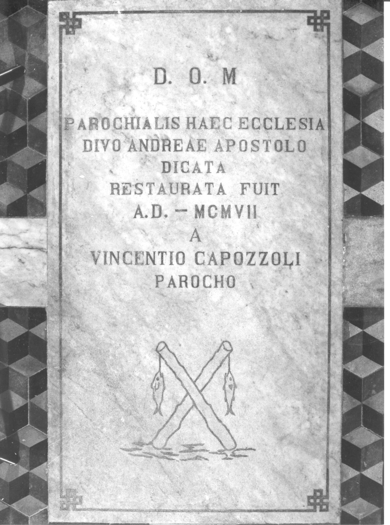 lapide - bottega campana (sec. XX)