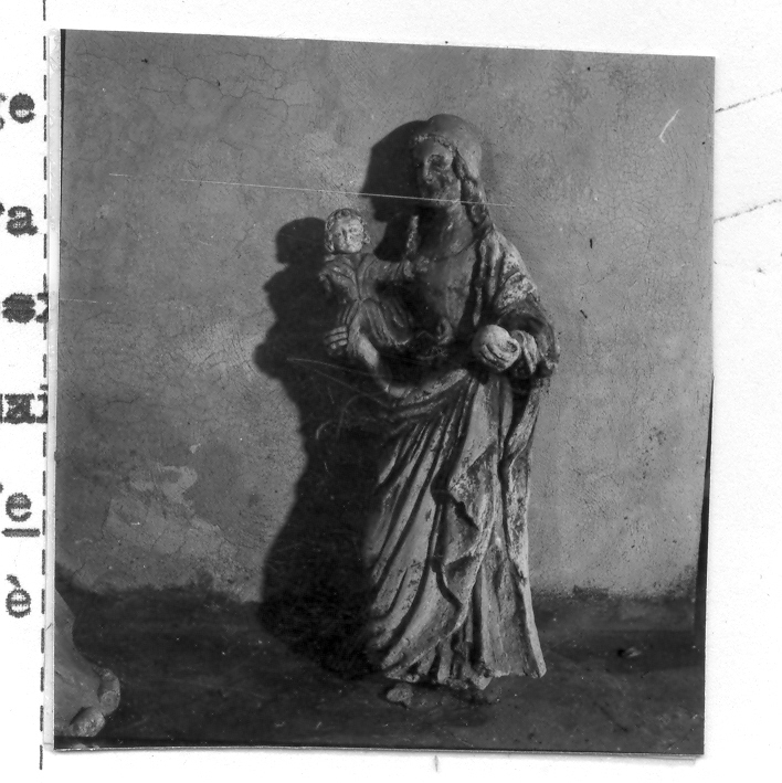 Madonna con Bambino (statua) - bottega campana (sec. XVII)