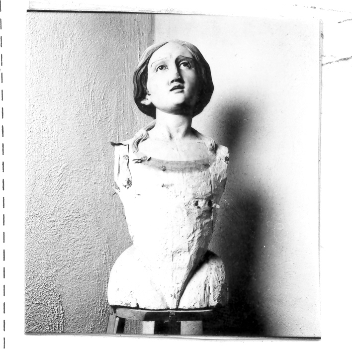 Madonna Addolorata (manichino, frammento) - bottega campana (seconda metà sec. XIX)