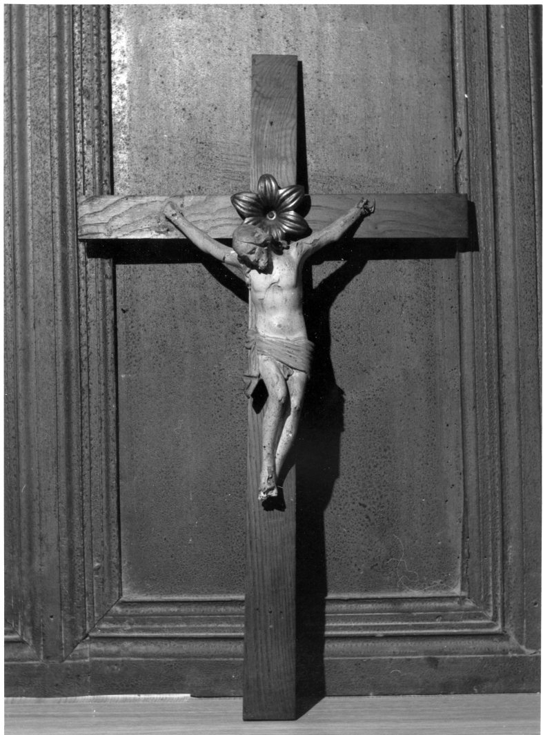 crocifisso - bottega Italia meridionale (sec. XIX)