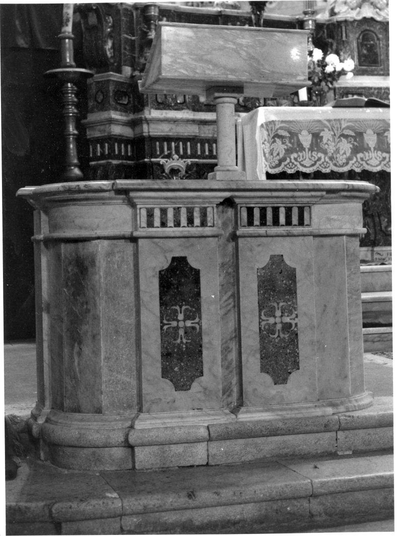 leggio - bottega campana (sec. XIX)