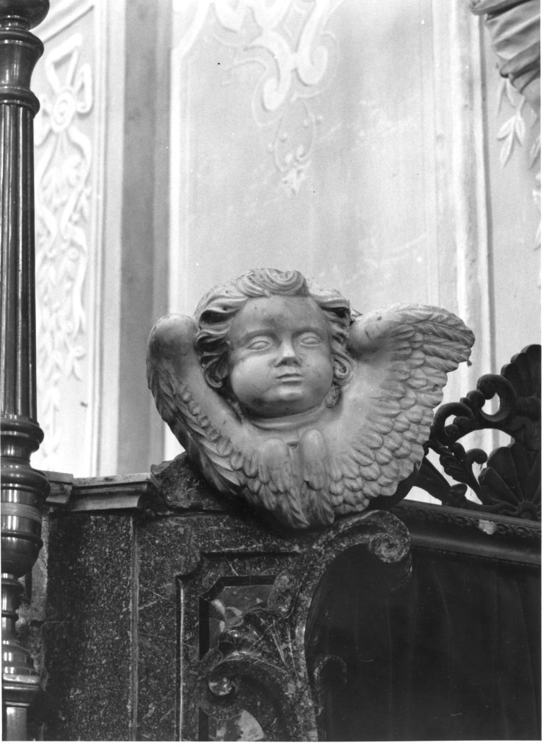 scultura, coppia - bottega campana (sec. XVIII)