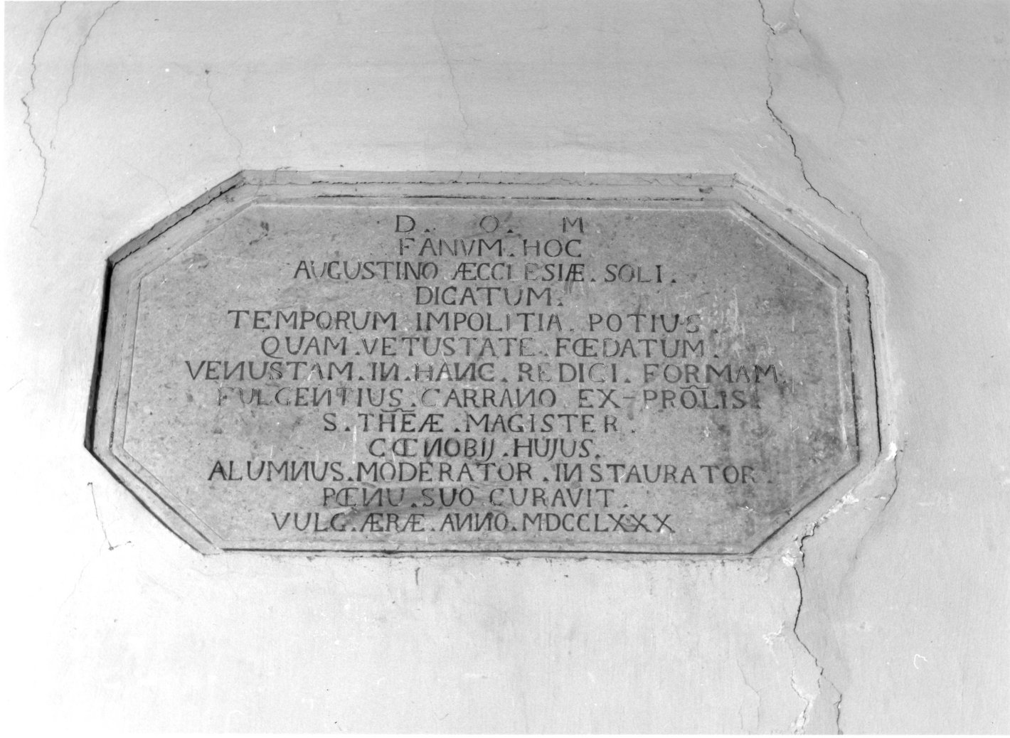 lapide - bottega campana (sec. XVIII)