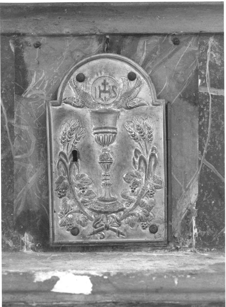 sportello di tabernacolo - bottega napoletana (sec. XVIII)