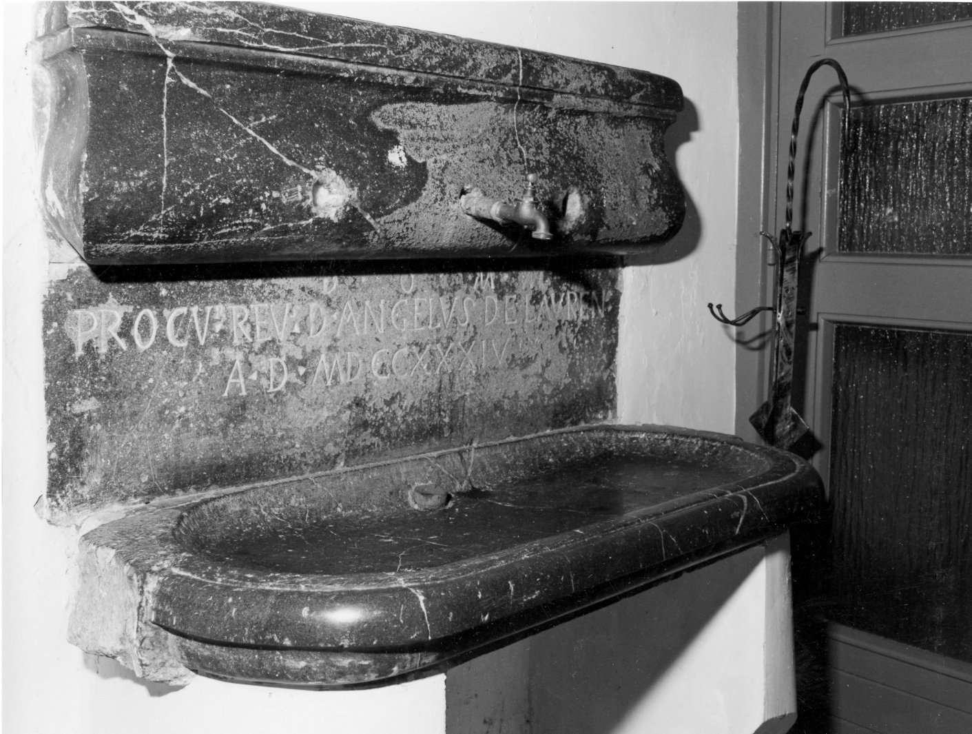 lavabo - manifattura campana (sec. XVIII)