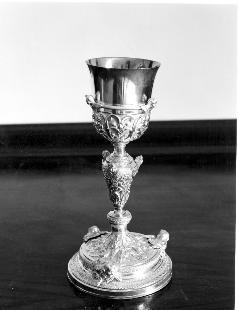 calice - bottega napoletana (sec. XIX)