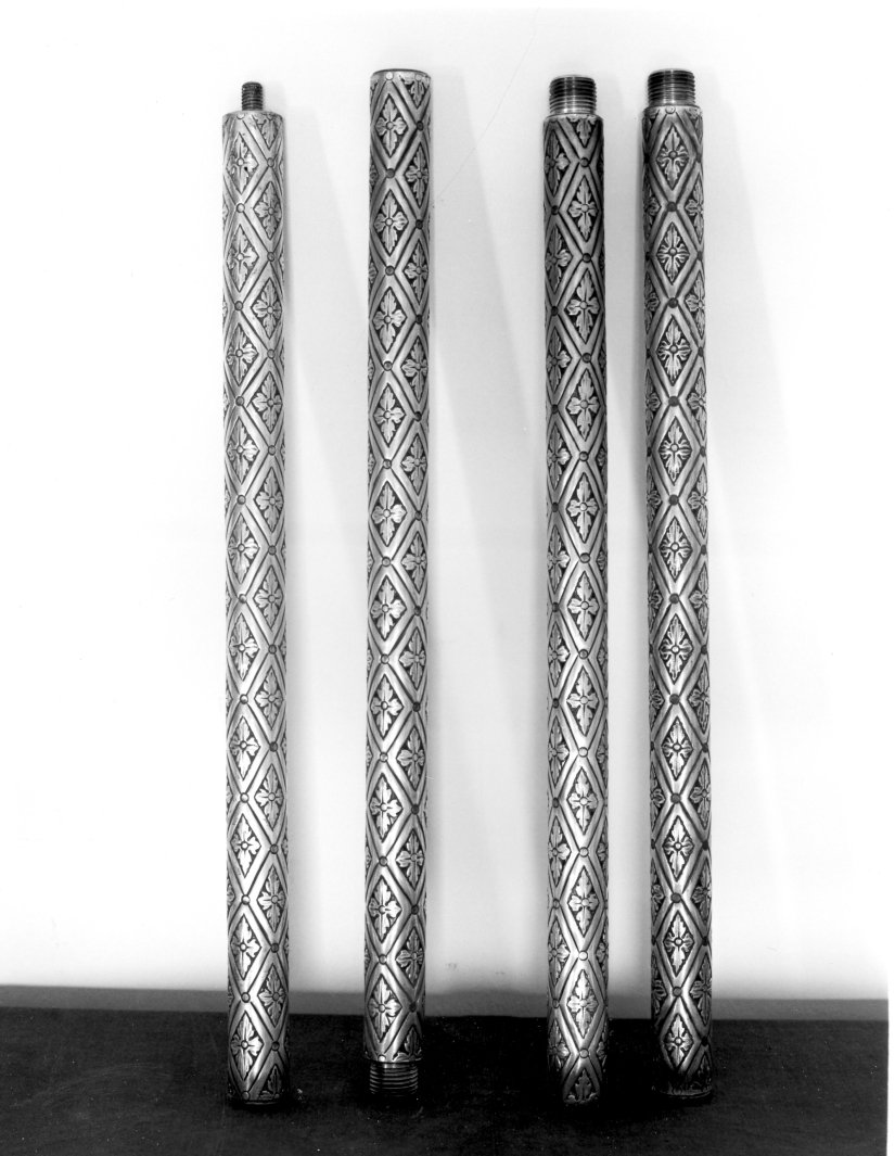 asta di croce processionale - bottega campana (sec. XVIII)