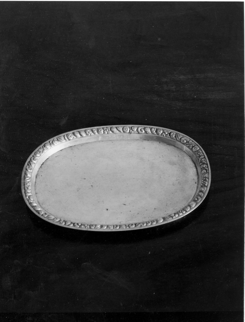 vassoio - bottega napoletana (sec. XIX)