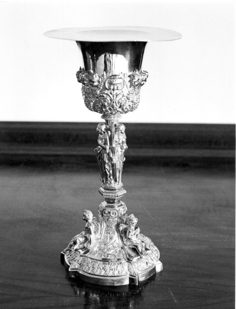 calice - bottega napoletana (sec. XIX)