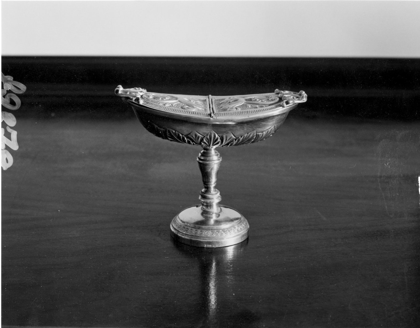 navicella portaincenso - bottega napoletana (fine sec. XIX)