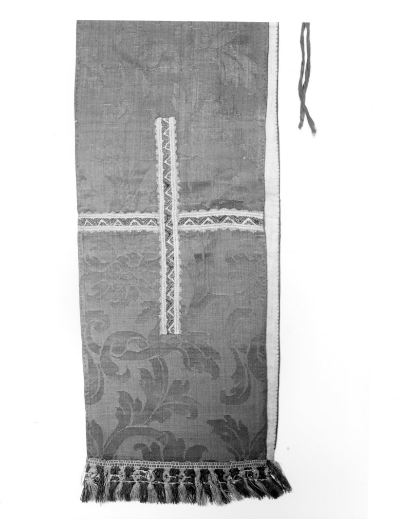 velo omerale - manifattura campana (fine/inizio secc. XVII/ XVIII)