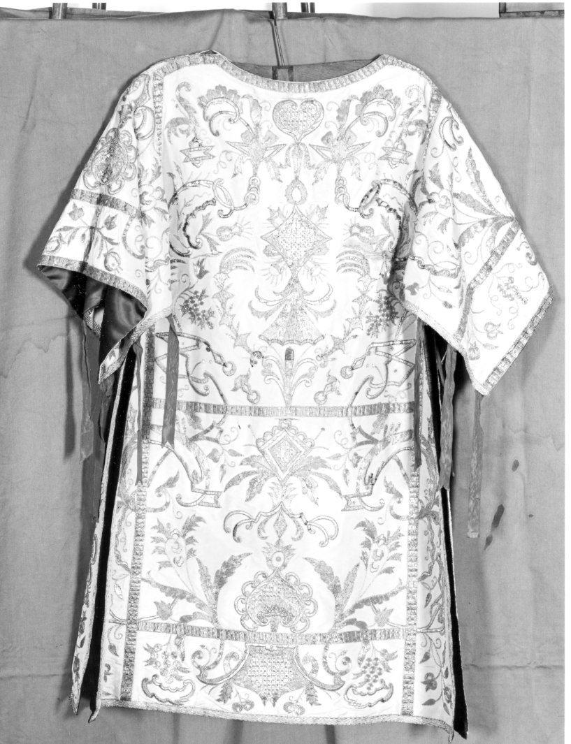 dalmatica - manifattura campana (prima metà sec. XIX)