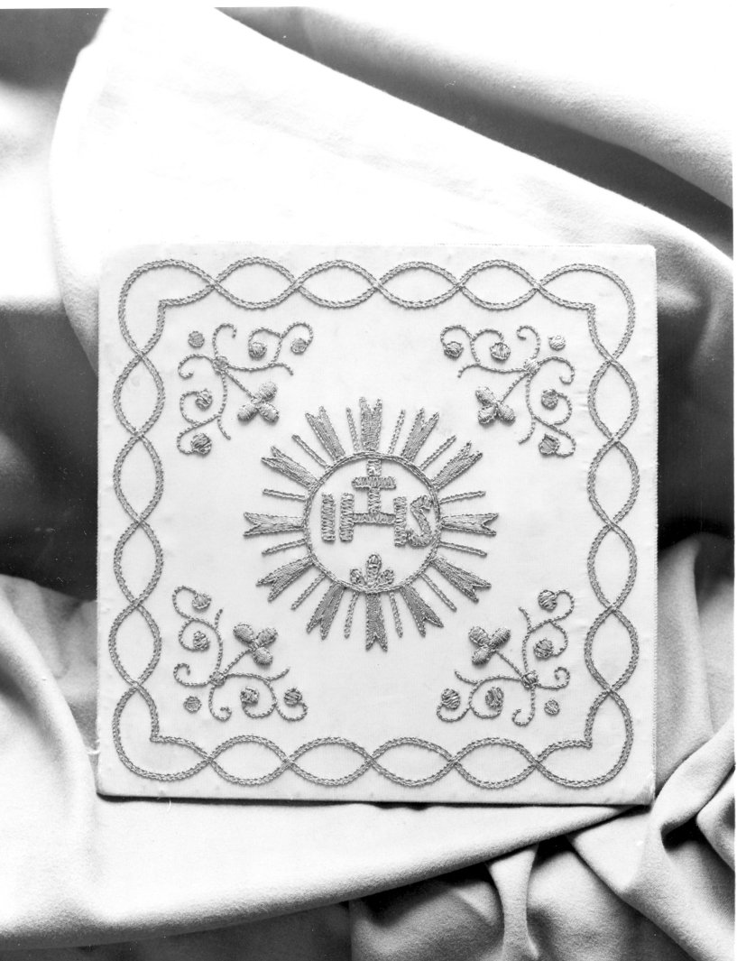 borsa del corporale - manifattura campana (sec. XIX)