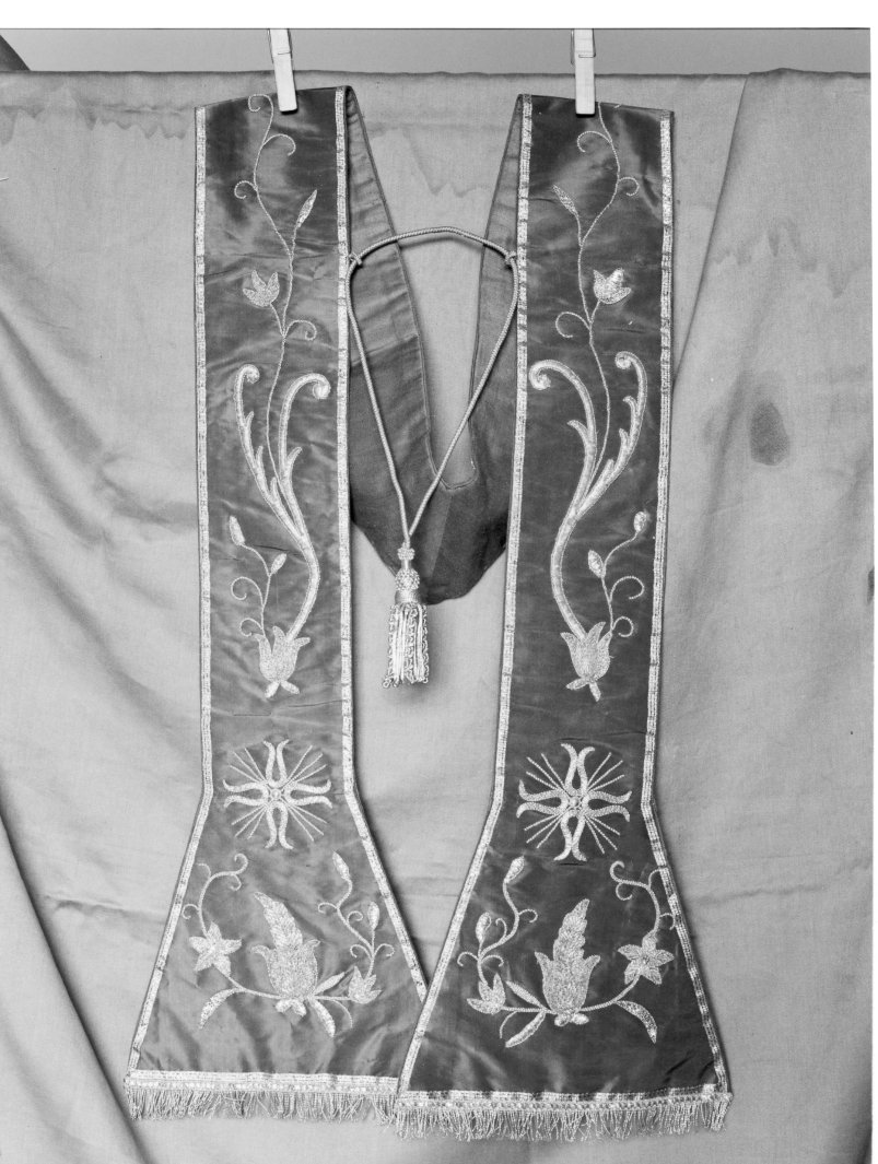 stola - manifattura campana (sec. XIX)