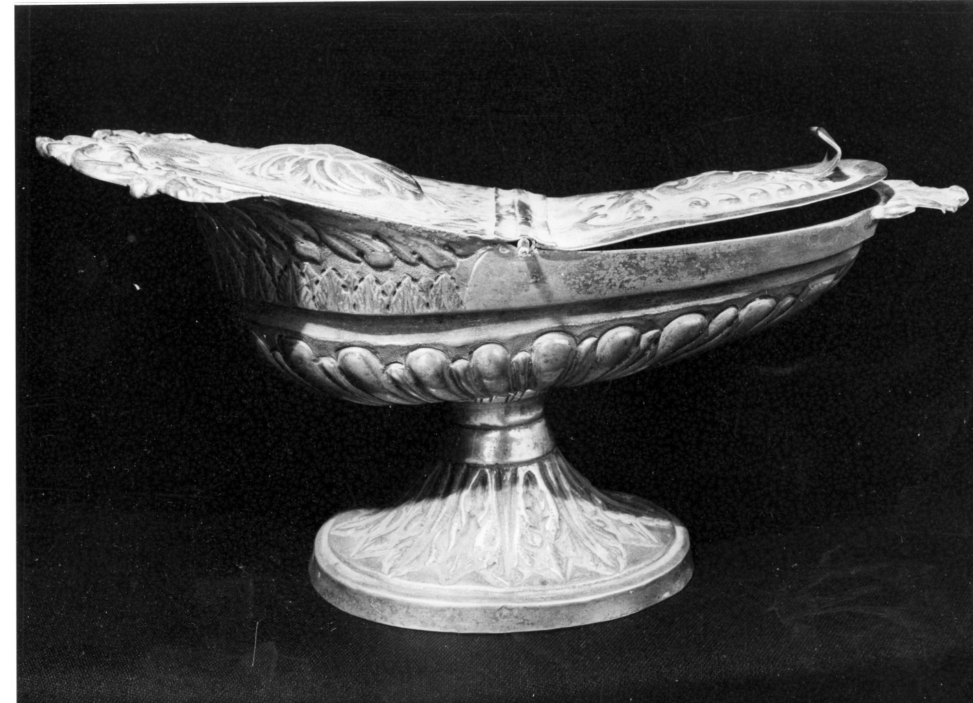 navicella portaincenso - bottega campana (sec. XIX)