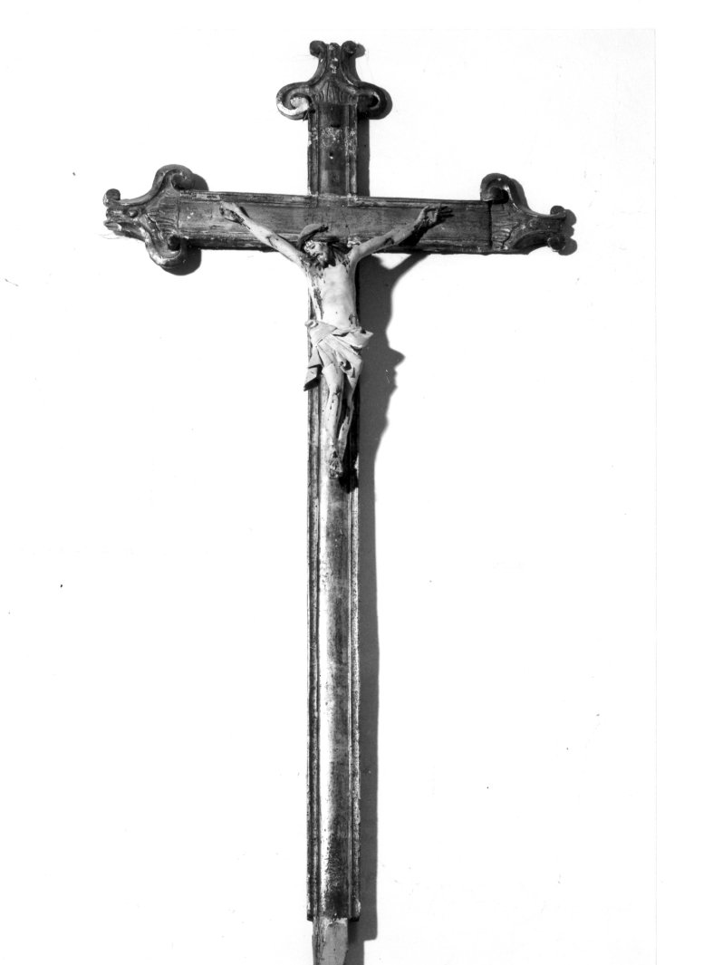 crocifisso - bottega campana (inizio sec. XIX)