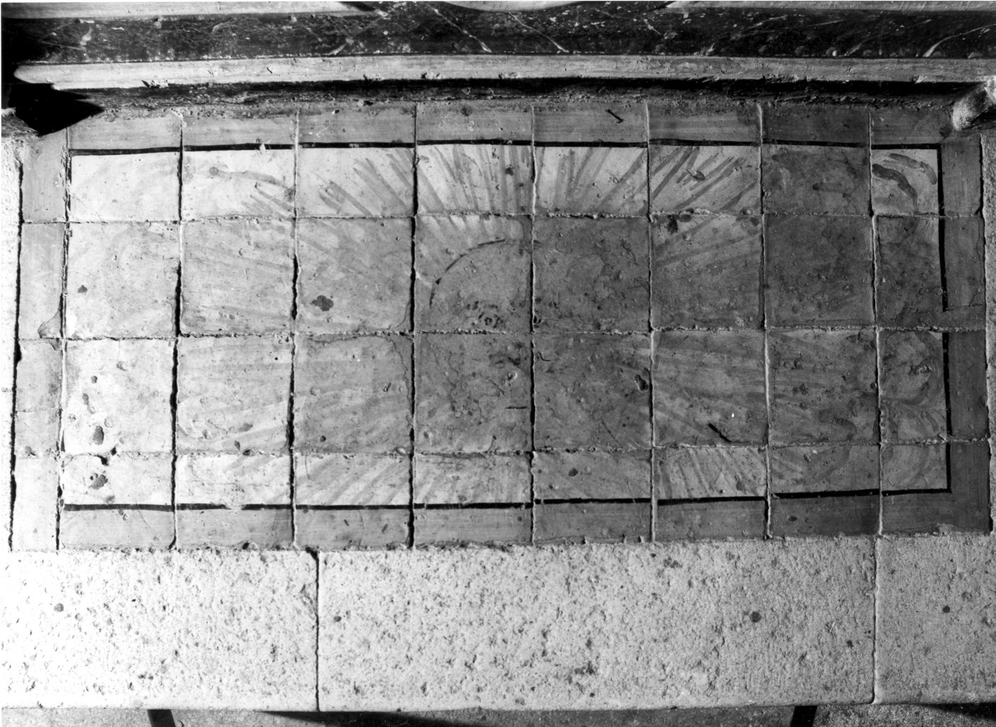 mattonella - bottega campana (seconda metà sec. XVIII)